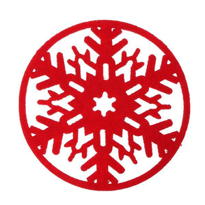 Snowflakes Coasters Cup Mat